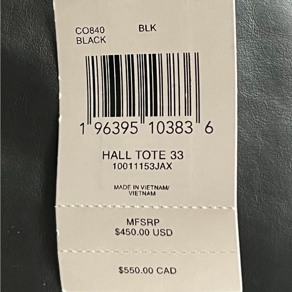 CO840 - Coach Hall Tote 33 - Picture 11 of 14